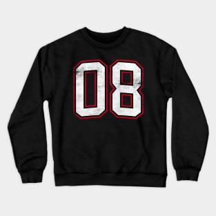 Number Eight 8 Crewneck Sweatshirt